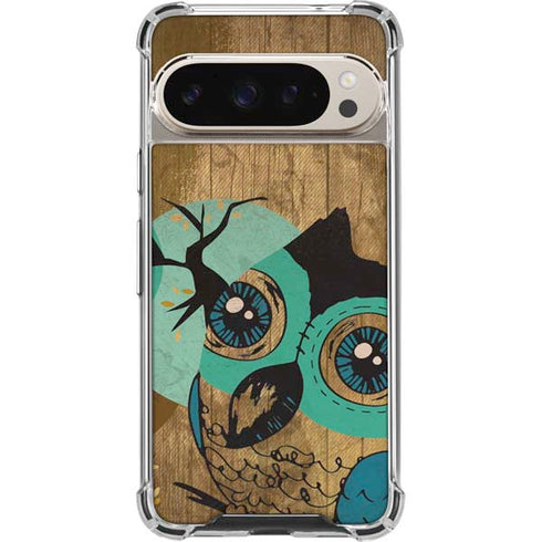 Autumn Owl Pixel 9/9 Pro Clear Case